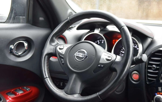 Nissan Juke cena 27900 przebieg: 186200, rok produkcji 2015 z Dobiegniew małe 407